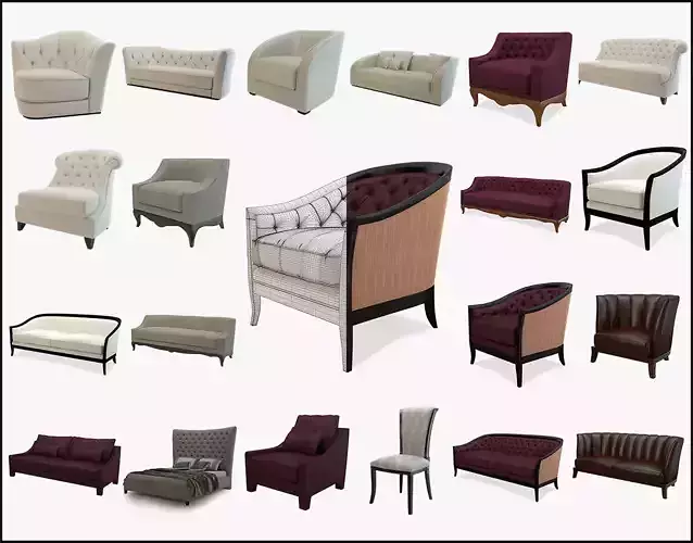 Opera Contemporary 20 furniture 3D models 3D model