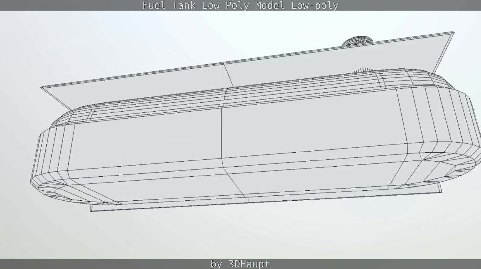 Fuel Tank Low Poly Model Low-poly 3D model_20