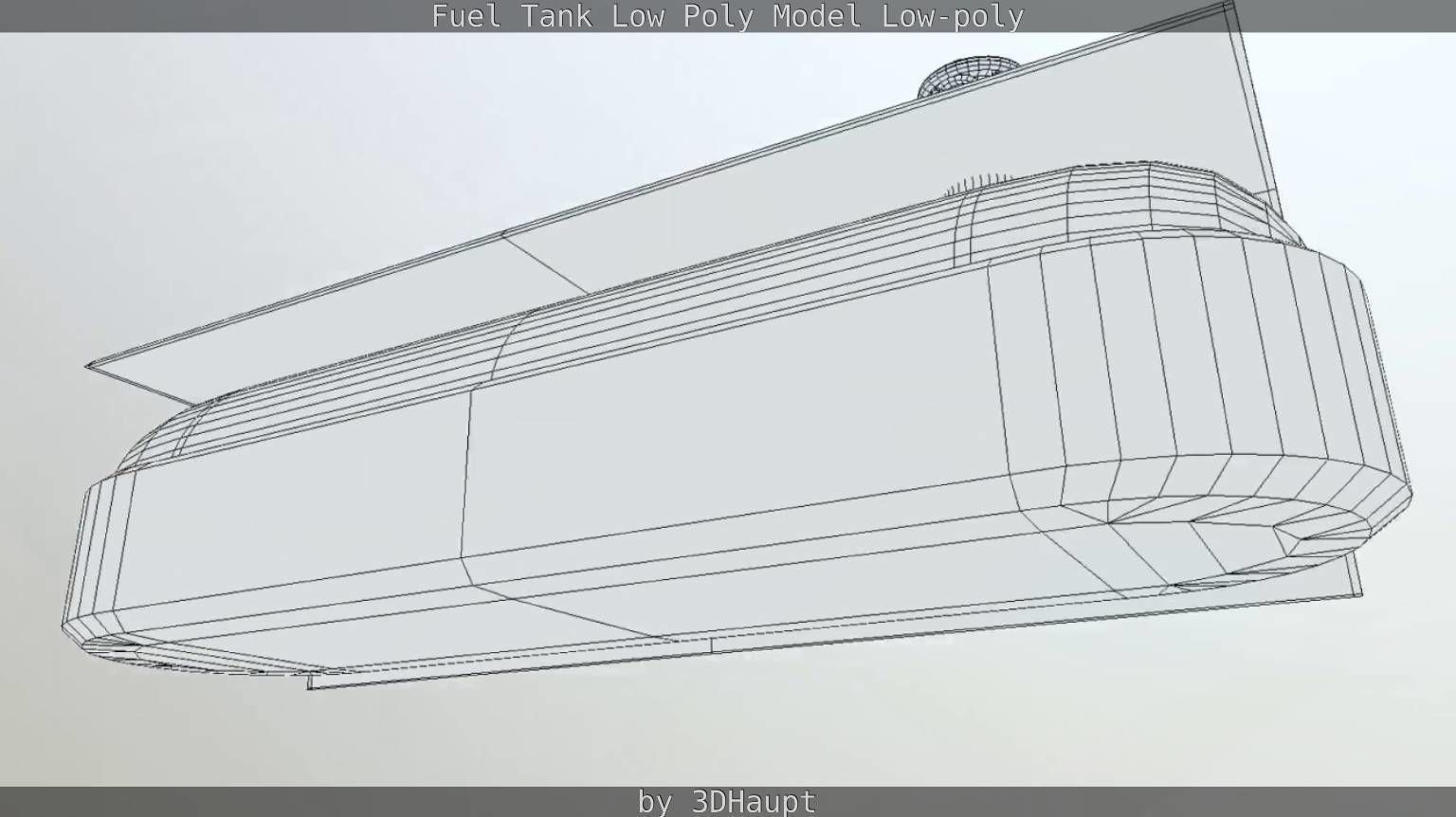 Fuel Tank Low Poly Model Low-poly 3D model_21
