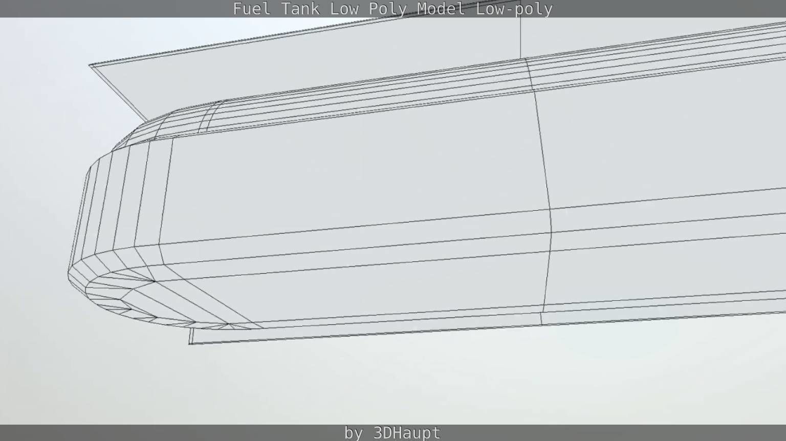 Fuel Tank Low Poly Model Low-poly 3D model_19