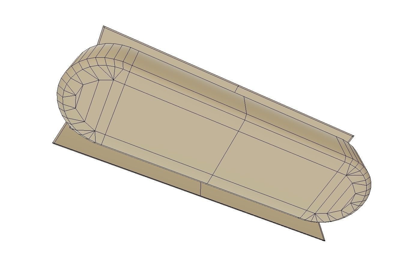 Fuel Tank Low Poly Model Low-poly 3D model_5
