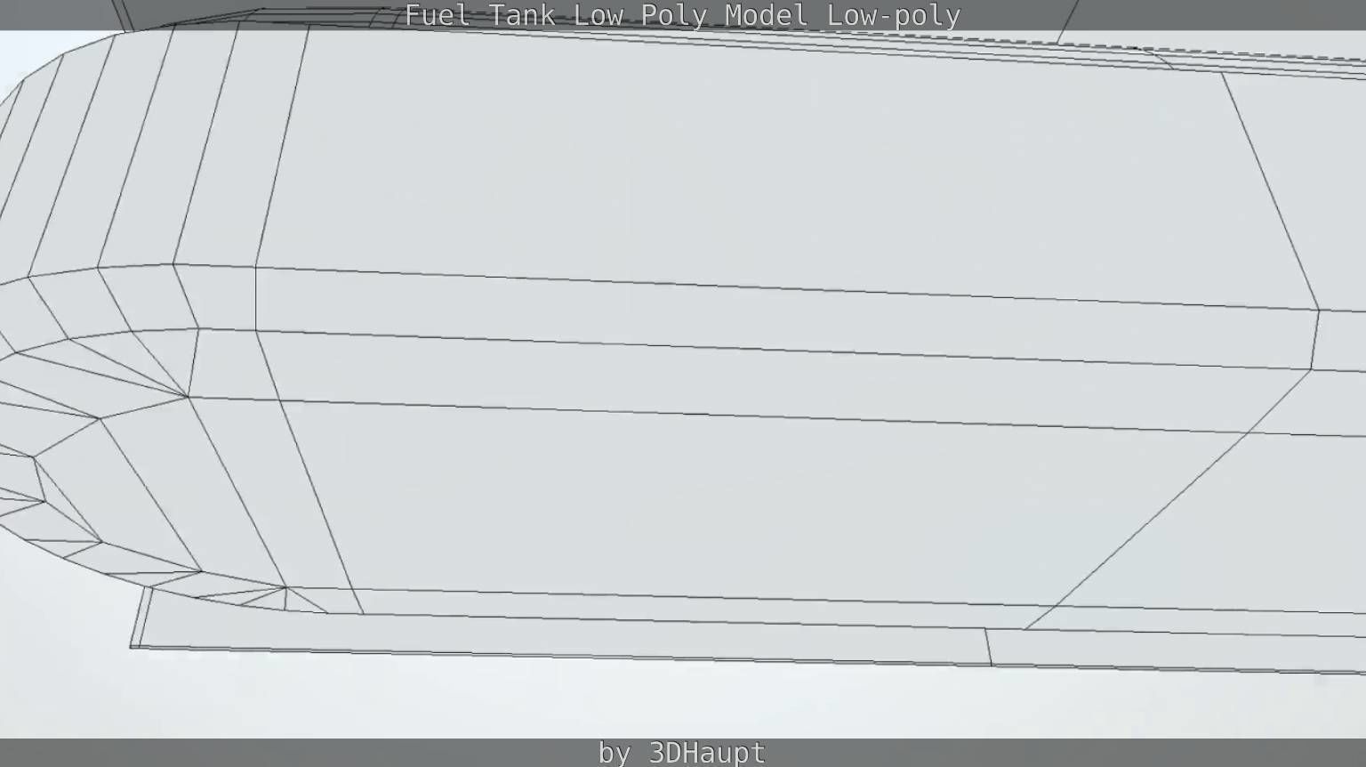 Fuel Tank Low Poly Model Low-poly 3D model_18