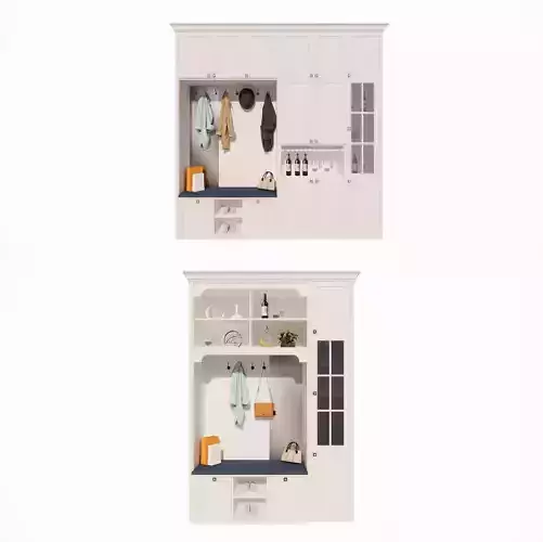 Hallway Furniture -B12 3D model