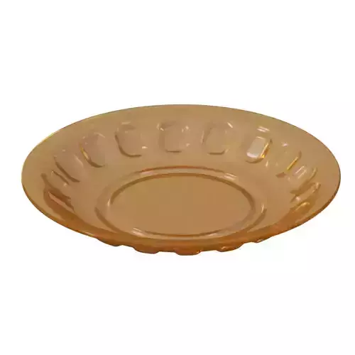 Transparent Biscuit Serving Plate