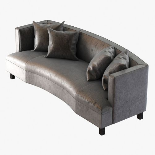 Mitchell Gold Bob Williams DUMONT SOFA WITH BUTTONS 3D model