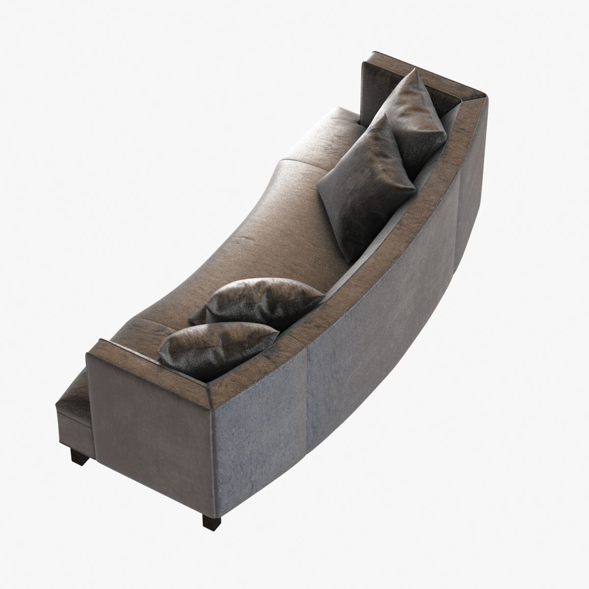 Mitchell Gold Bob Williams DUMONT SOFA WITH BUTTONS 3D model_3