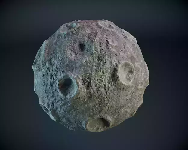Cartoon Moon PBR