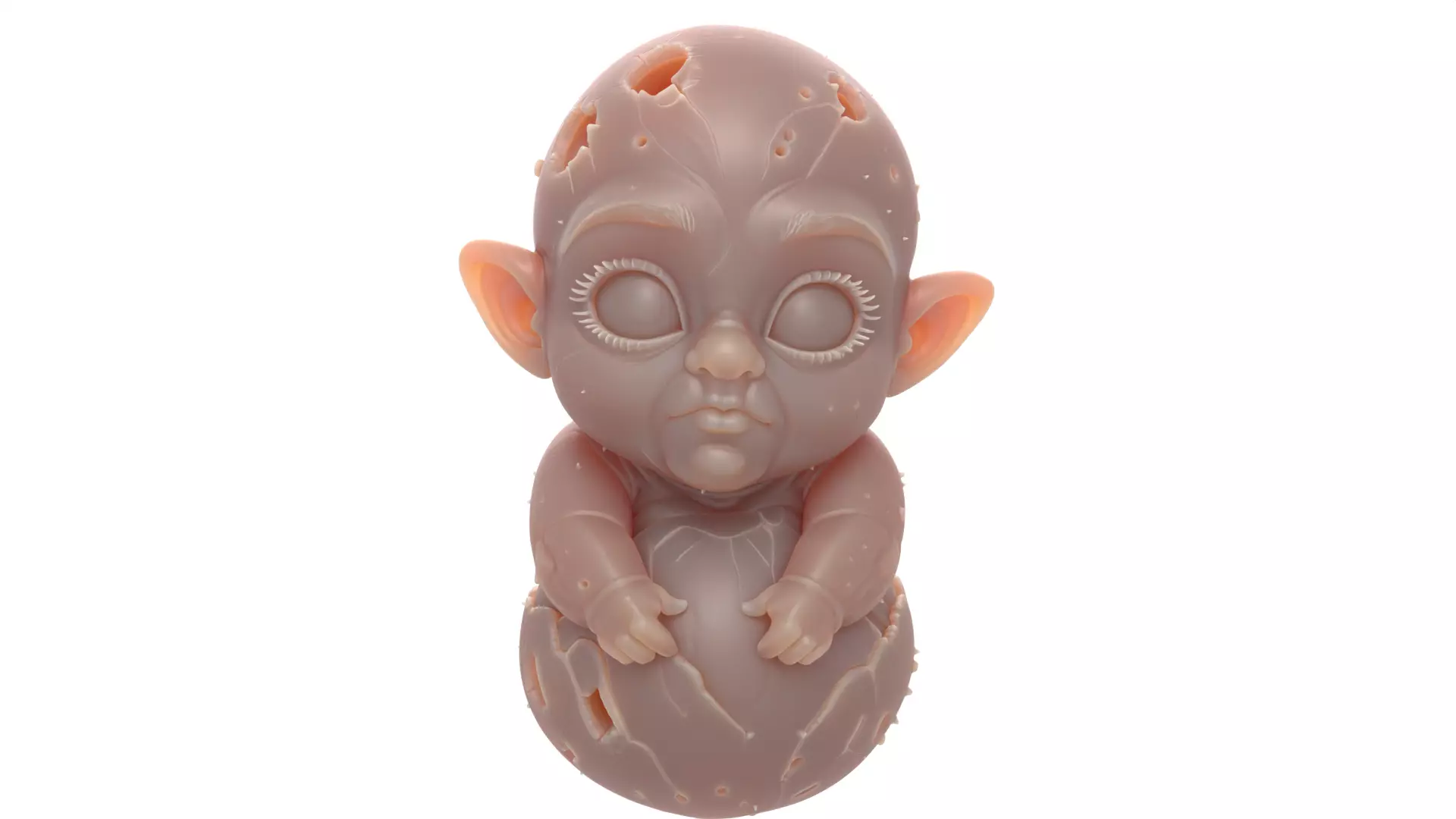 Baby Egg 9 3D print model