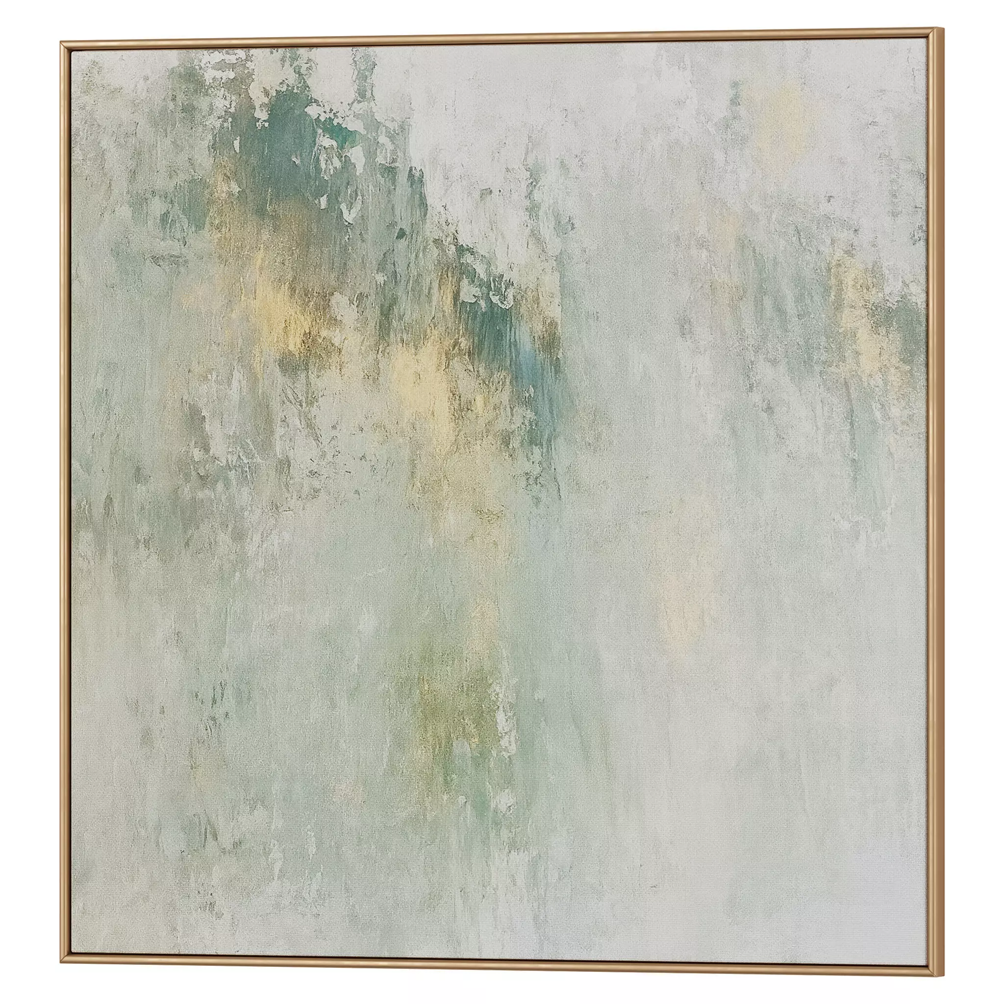 Set of 3 Abstract Paintings in Frames 3D model