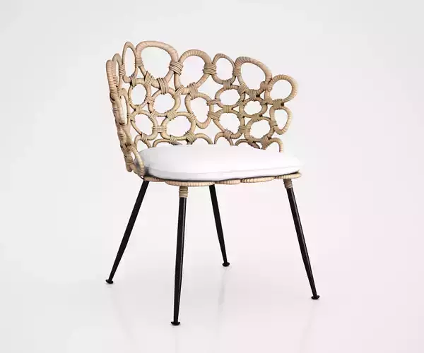 Ella Occasional Chair by Palecek 3D model