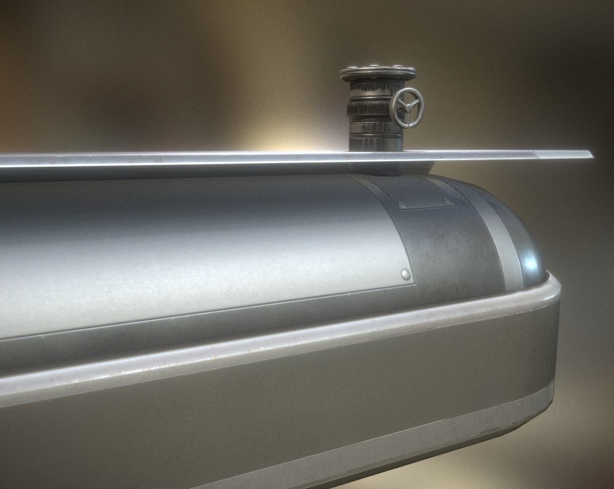 Fuel Tank Collection Low-poly 3D model_38