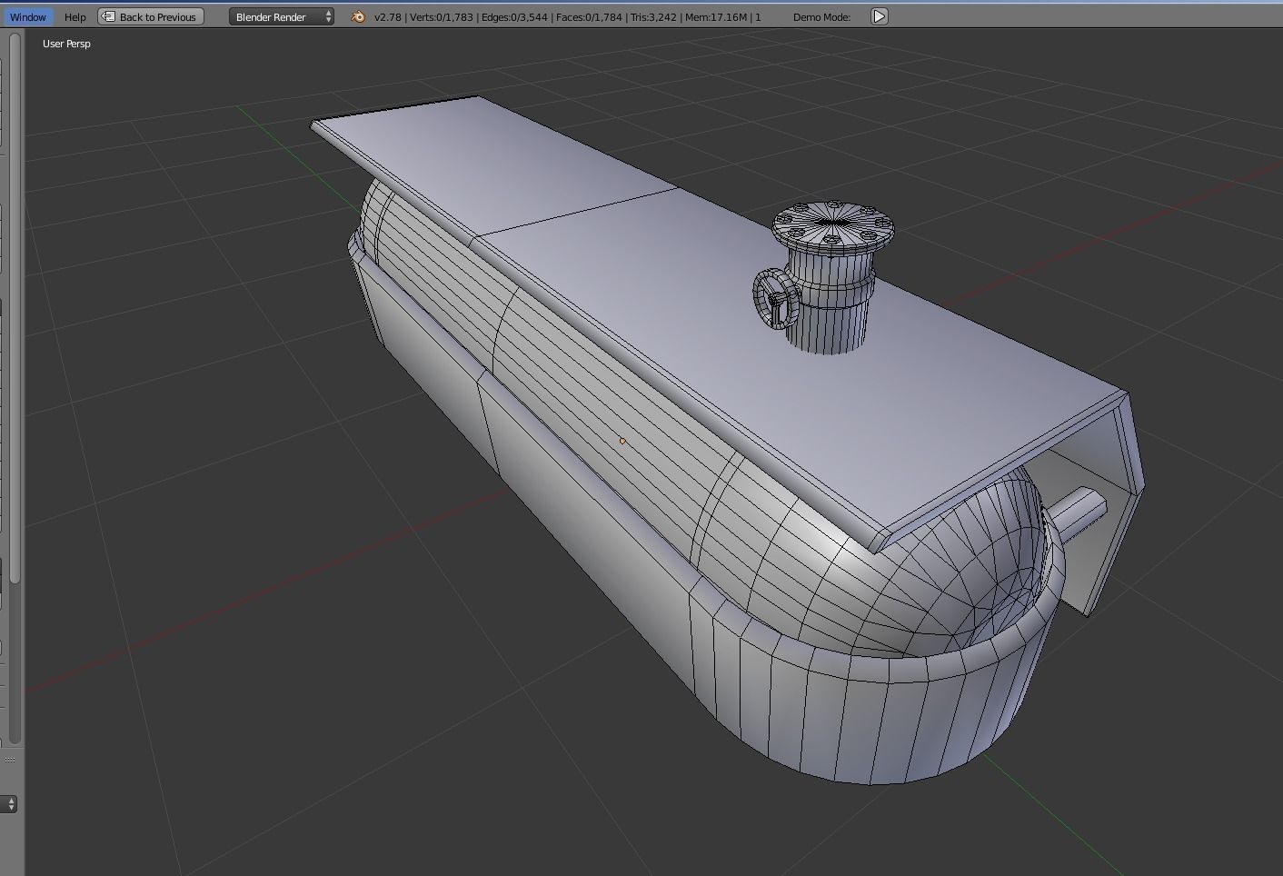 Fuel Tank Collection Low-poly 3D model_9