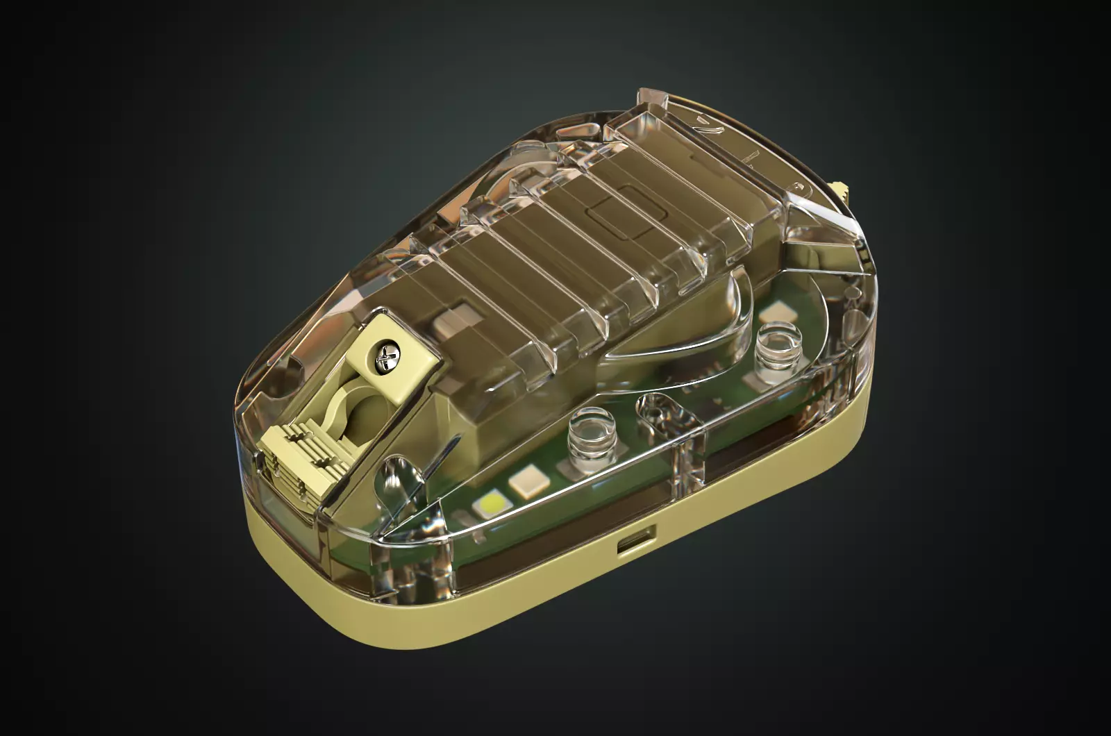 Ladybug Survival Signal Light high model 3D model