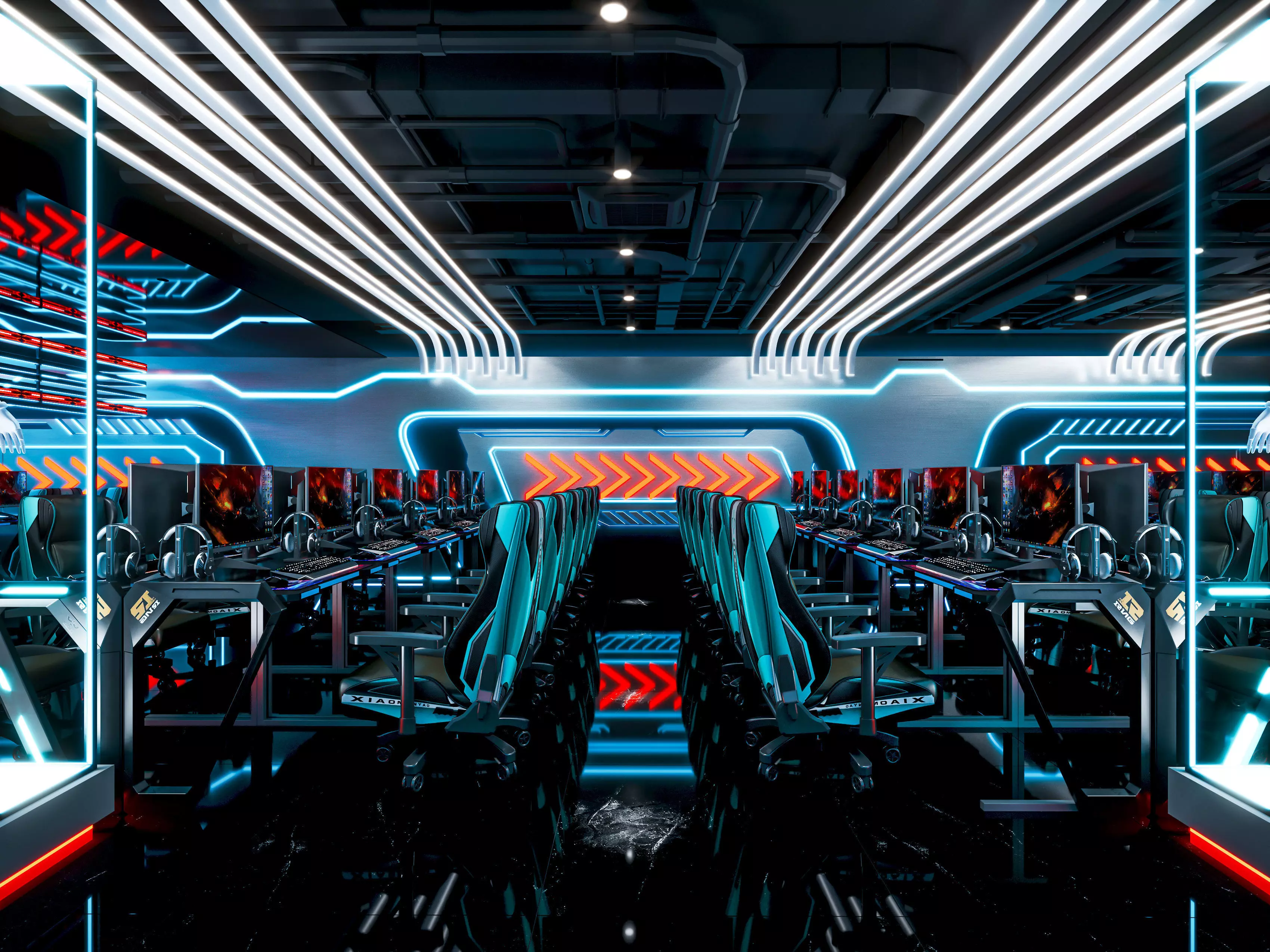 Saipeng Bock Wind Network Cafe 3D model