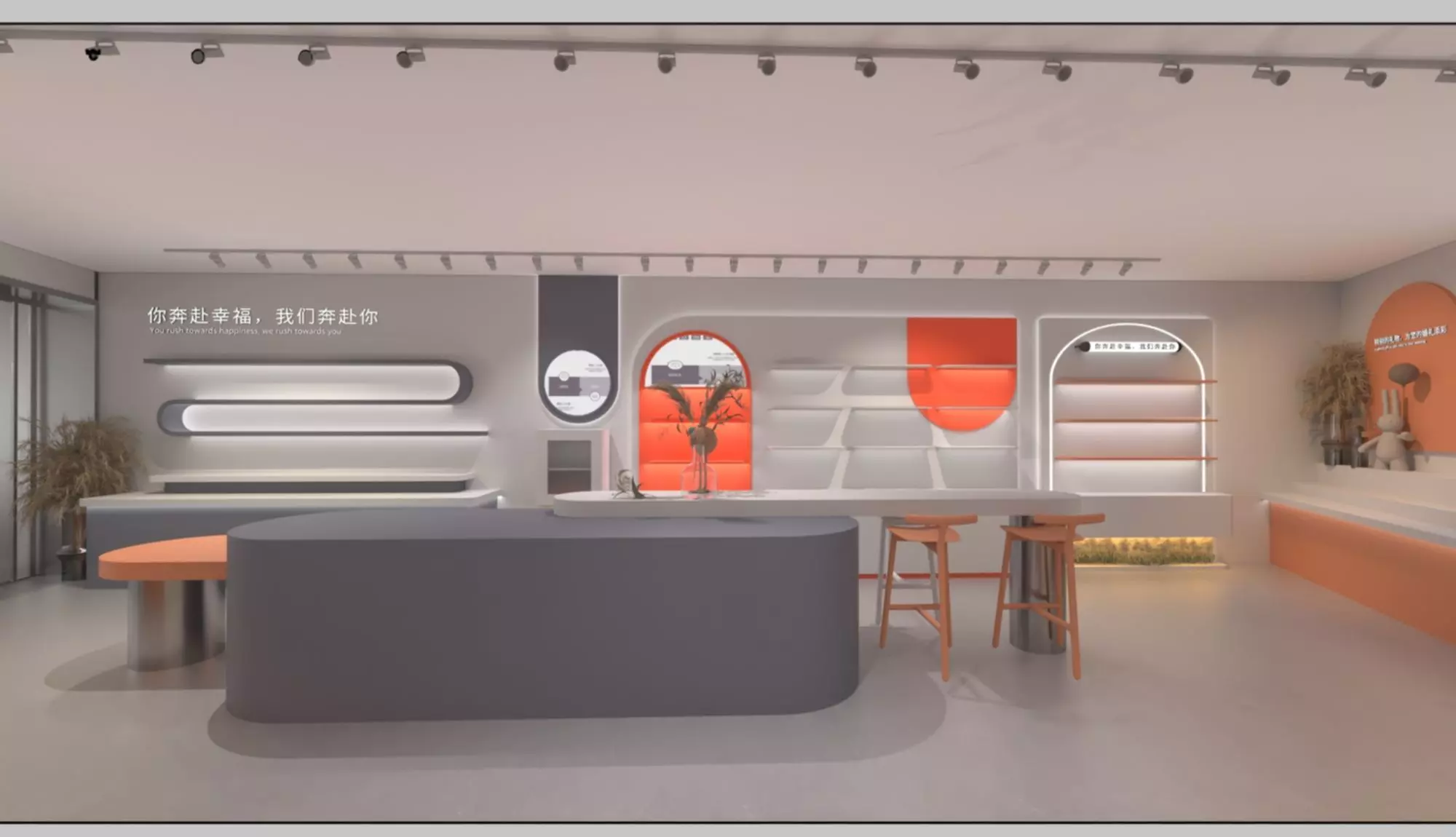 convenience store 3D model