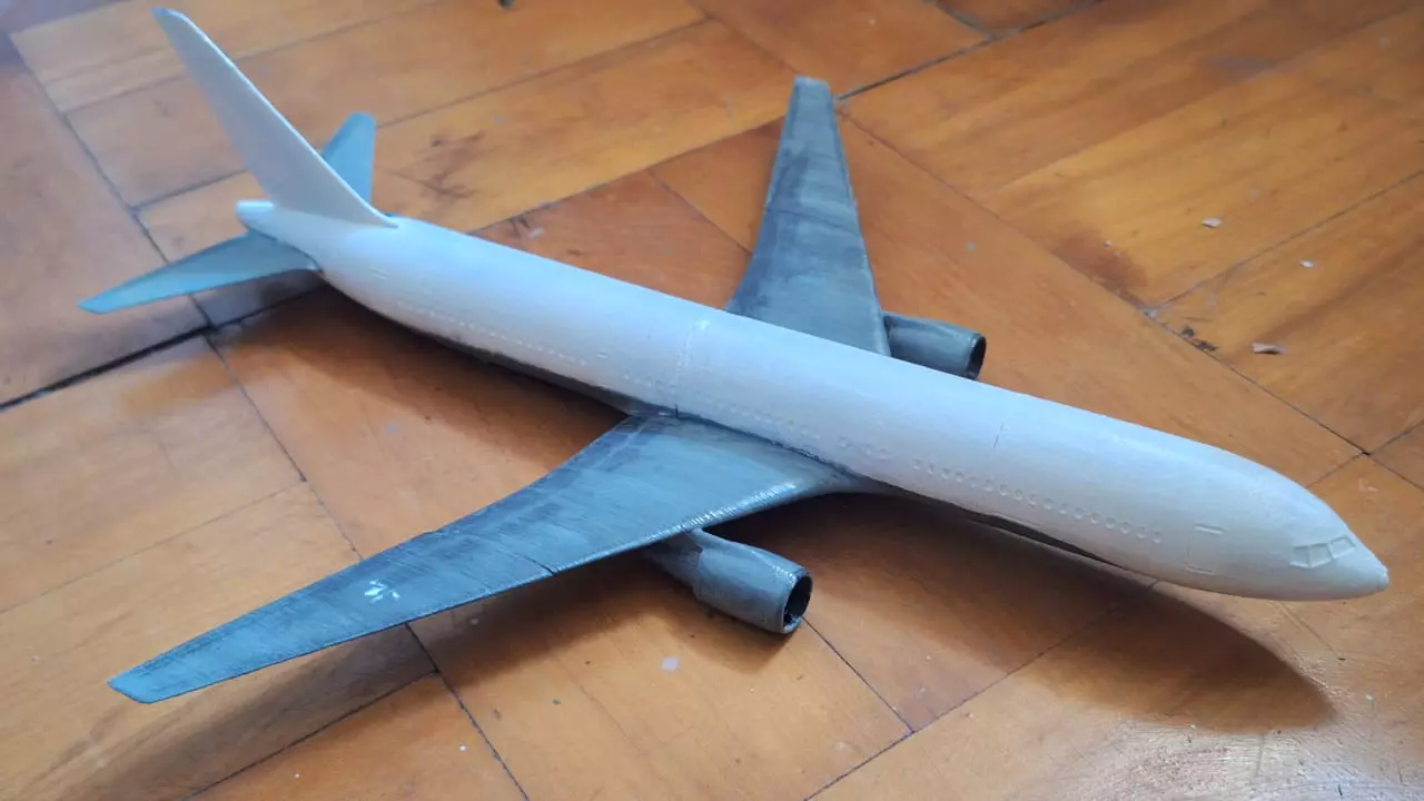 3D Print Boeing 767-300 3D print model