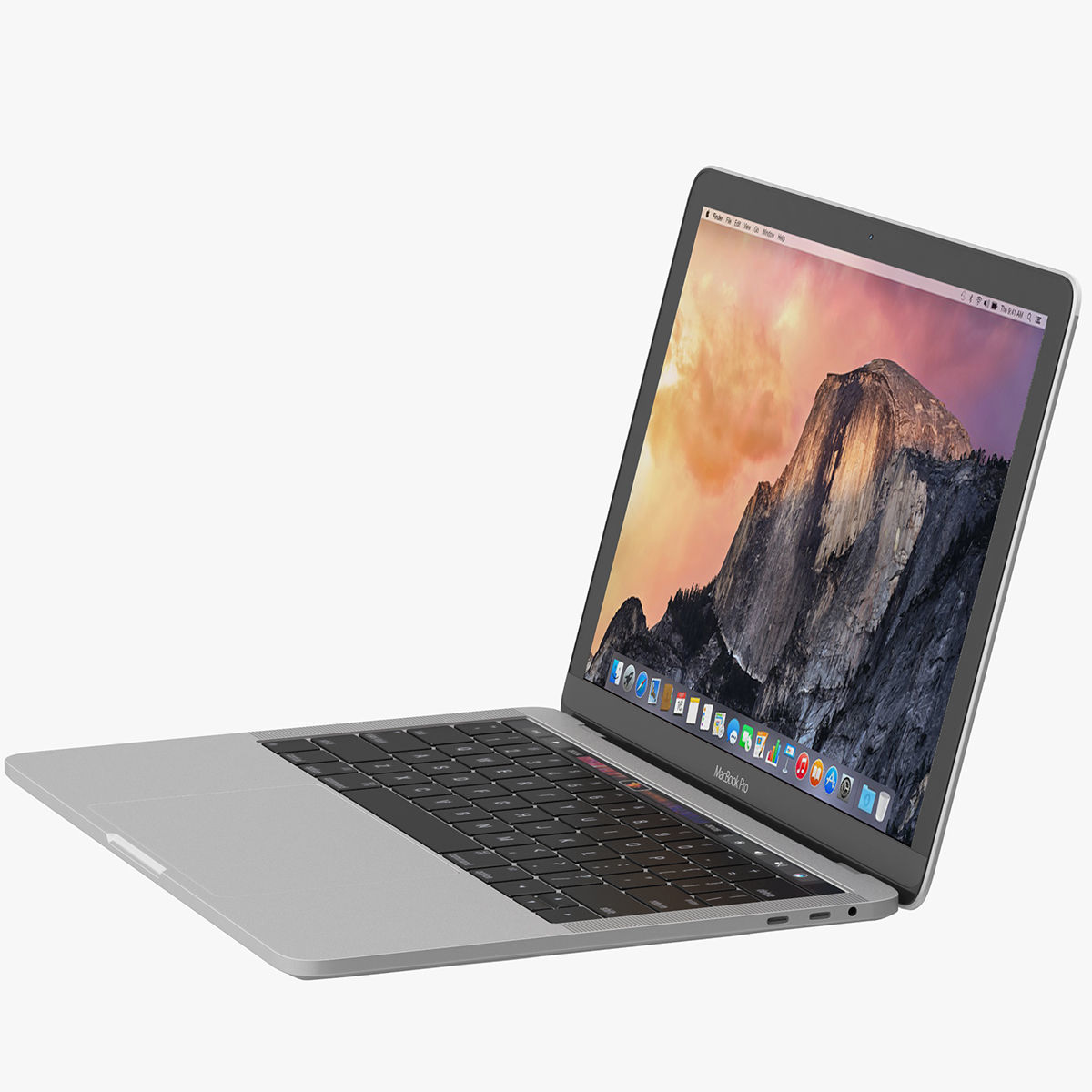 MacBook Pro with Touch Bar 3D model_5