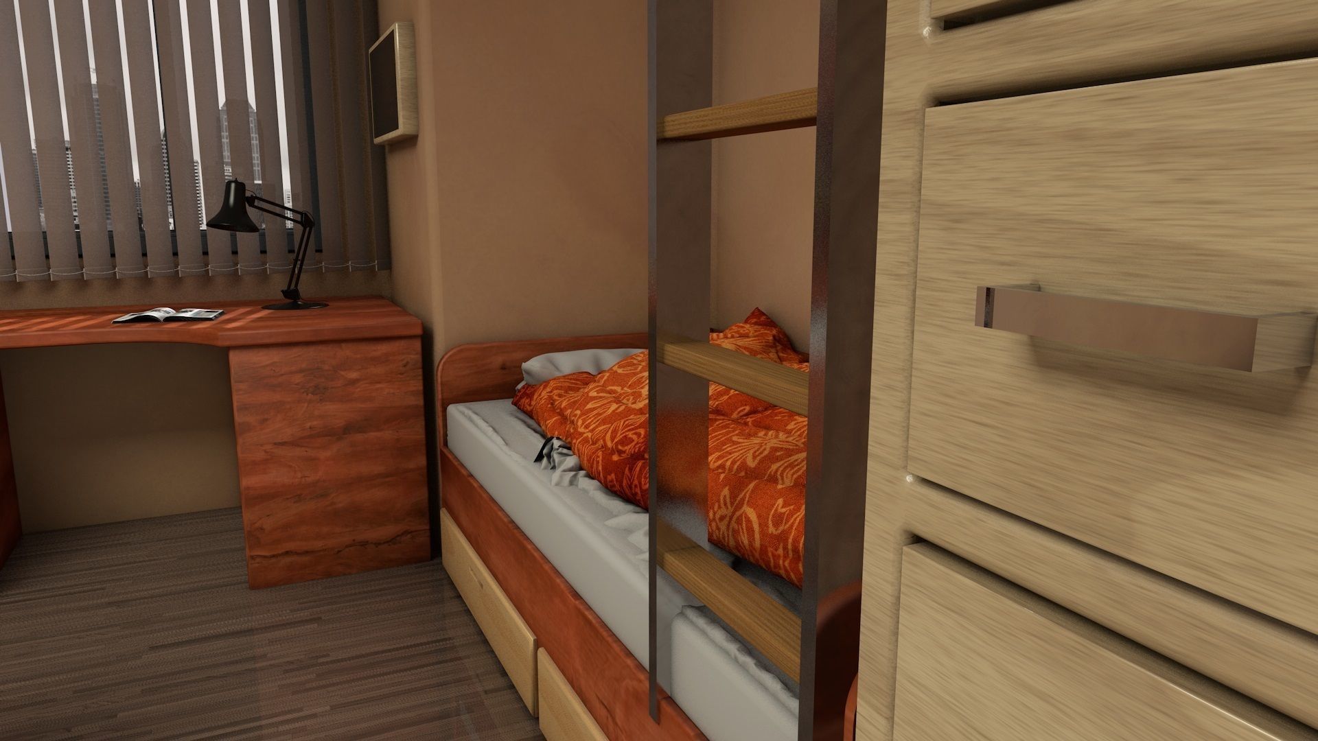 Children room 3D model_1