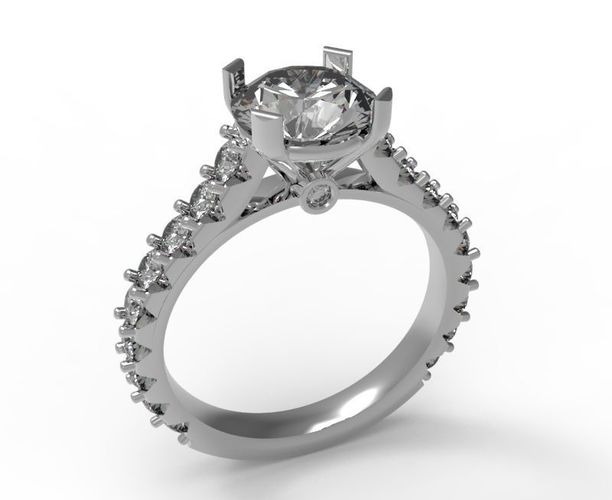 0541 Weeding Ring 3D print model