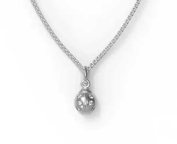0544 Ladybug Pendant