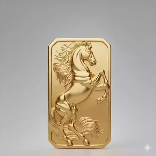 Pendant Horse pendant gold pendant silver pendant