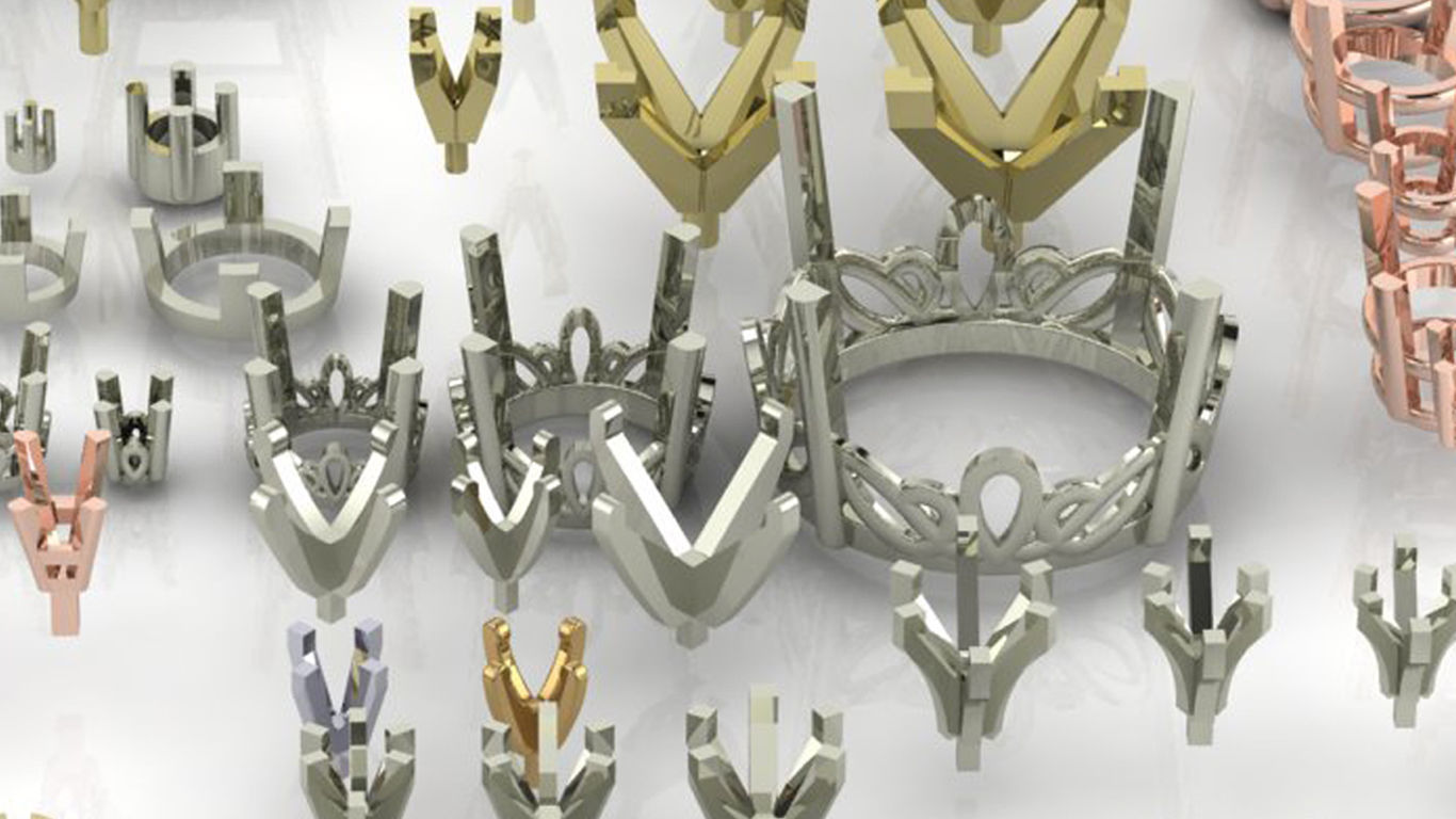 A Package Of 75 Rings Heads All Sizes All Shapes 3D Files 3D print model_7