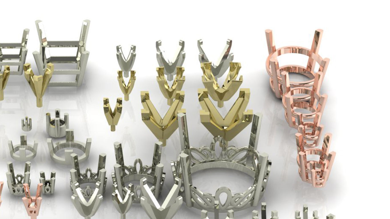 A Package Of 75 Rings Heads All Sizes All Shapes 3D Files 3D print model_22