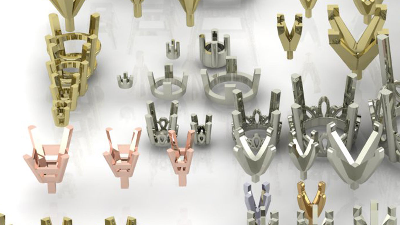 A Package Of 75 Rings Heads All Sizes All Shapes 3D Files 3D print model_8