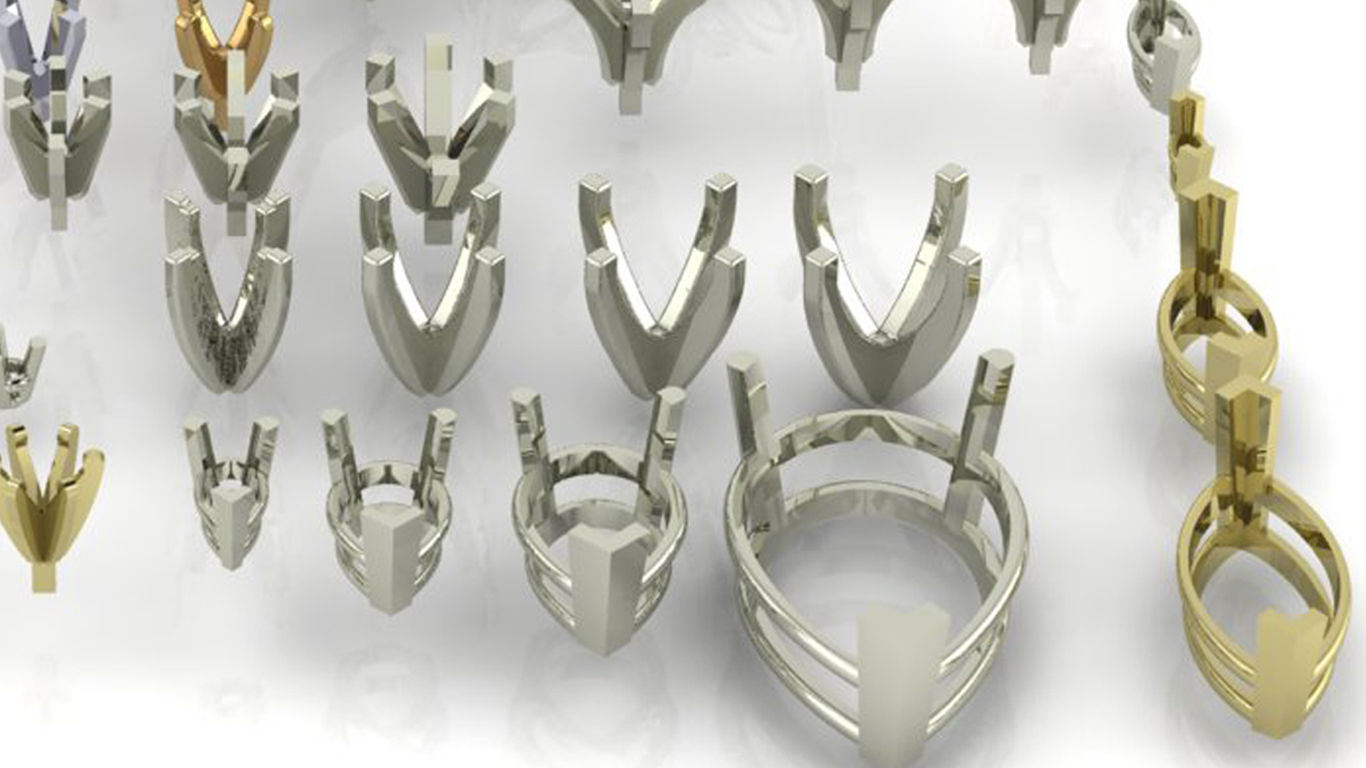 A Package Of 75 Rings Heads All Sizes All Shapes 3D Files 3D print model_27
