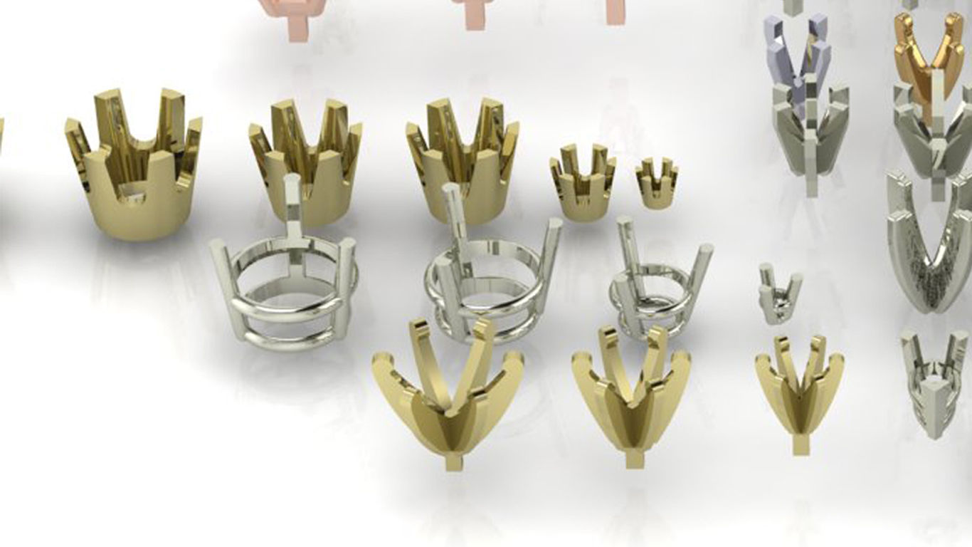 A Package Of 75 Rings Heads All Sizes All Shapes 3D Files 3D print model_29