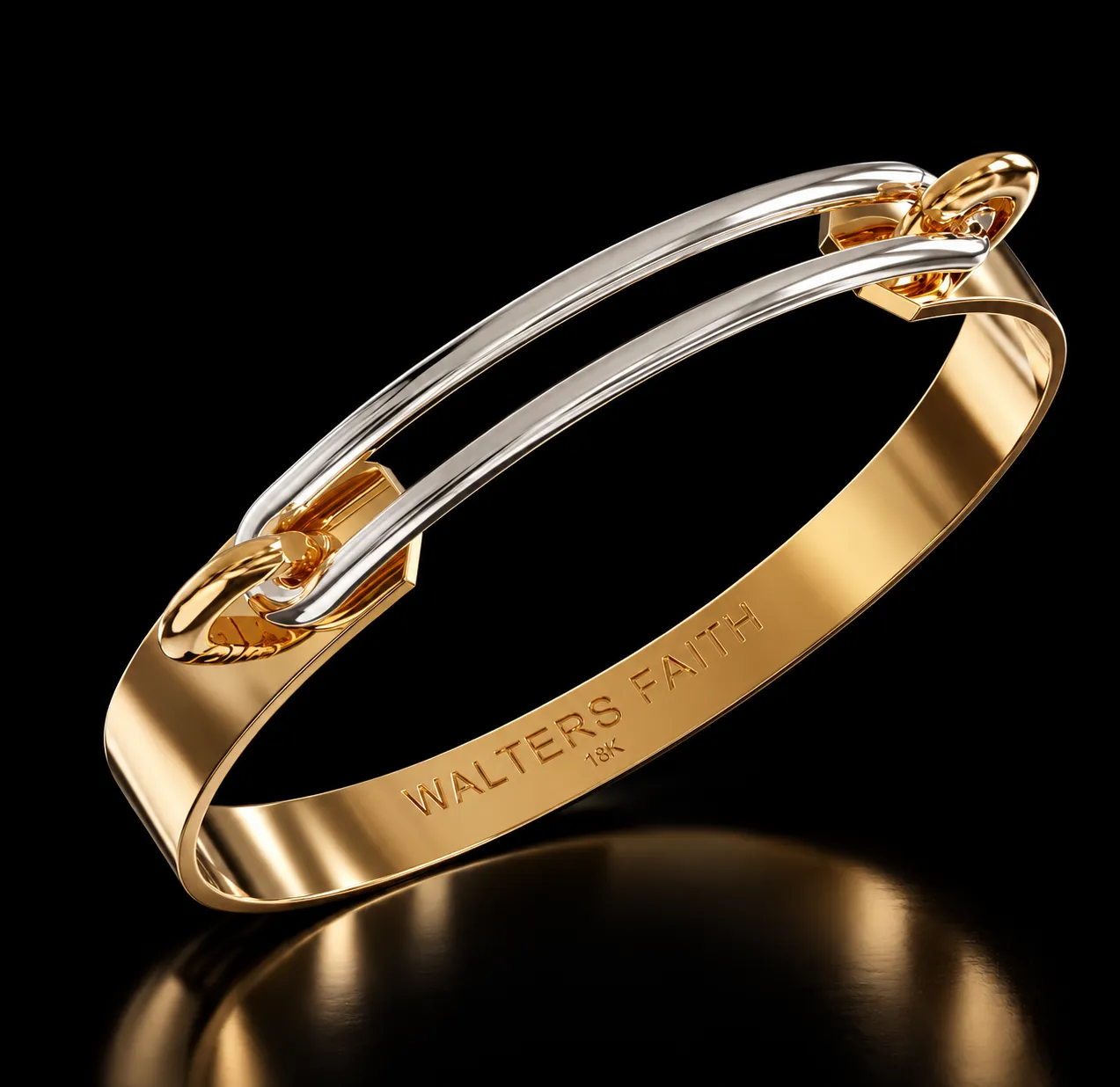 Bangles bracelet a special design and a symbol of courage 3D print model