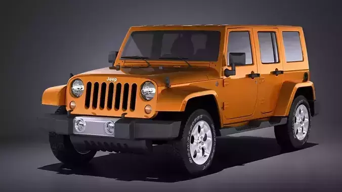 Jeep Wrangler Unlimited Sahara 2015 VRAY