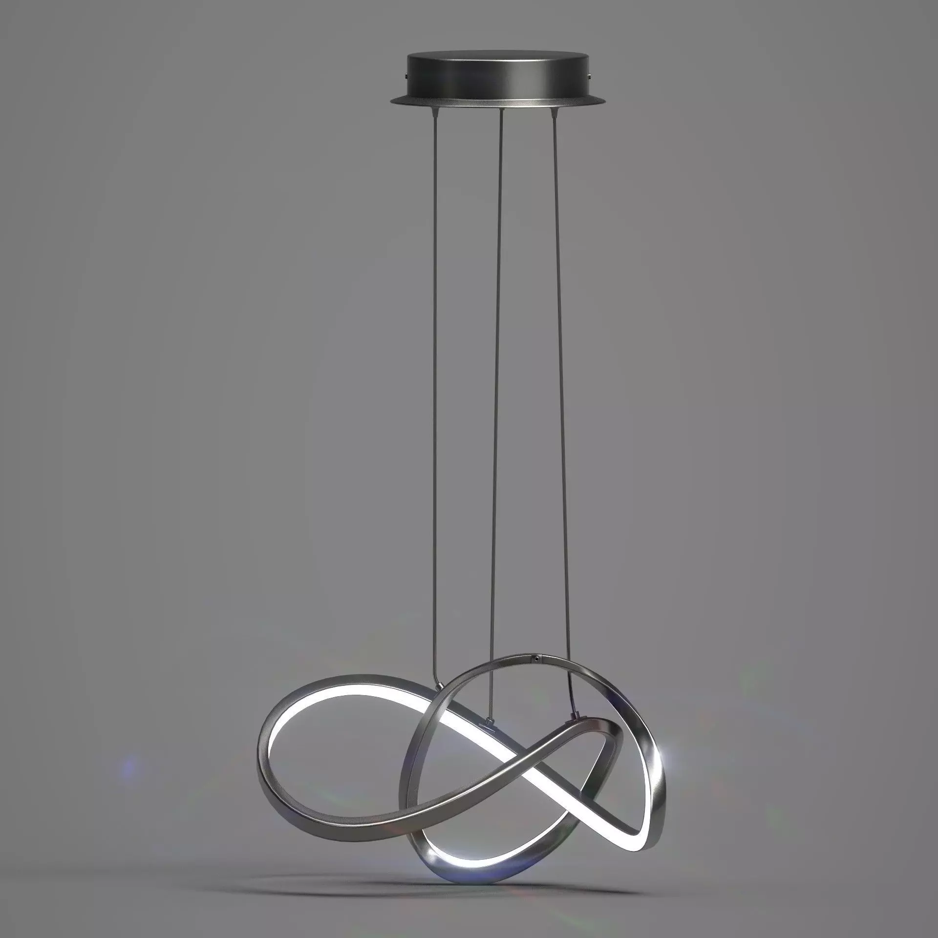 Modern Pendant Light Low-poly 3D model