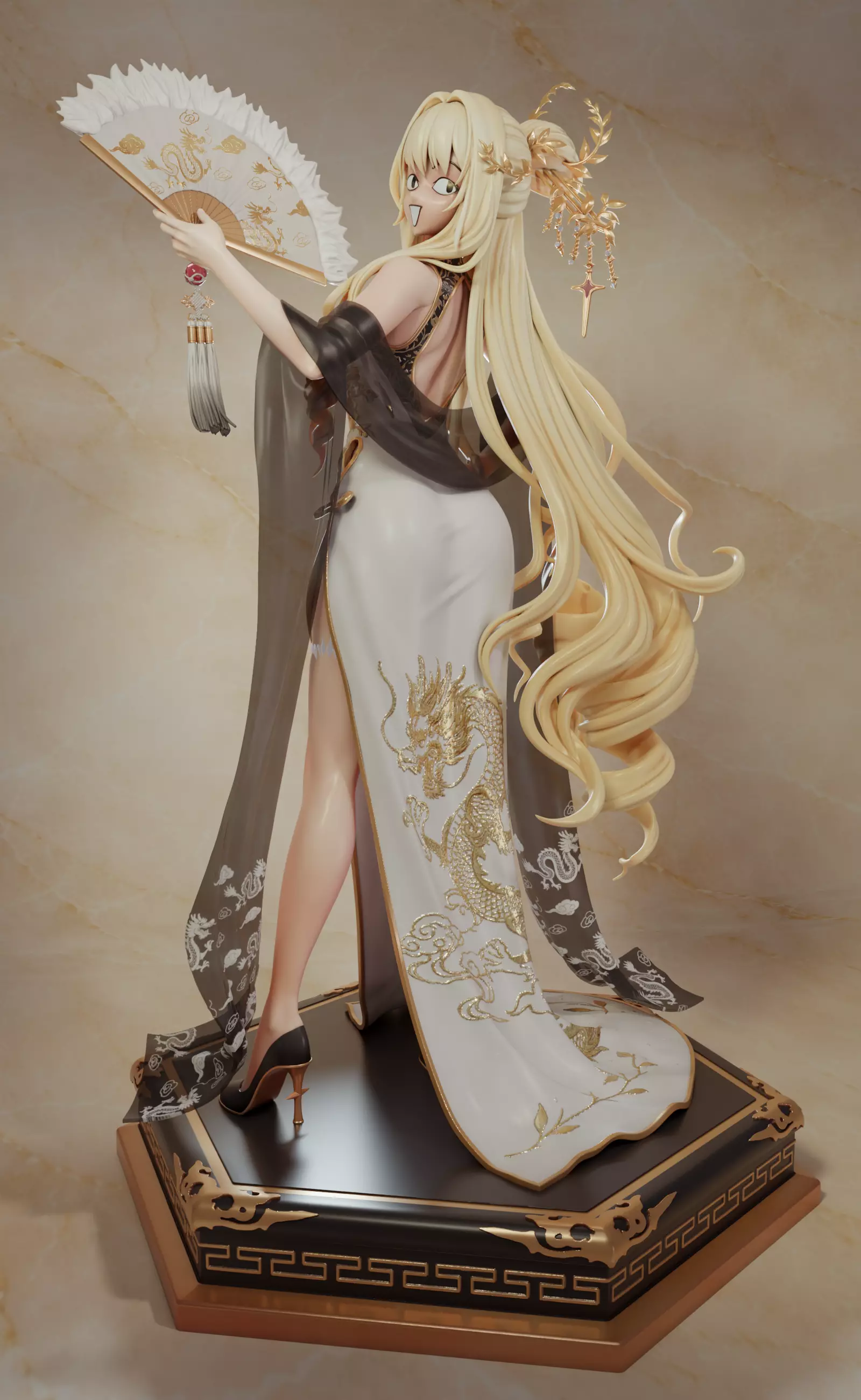 Nikke Crown Glorious Flower 3D print model