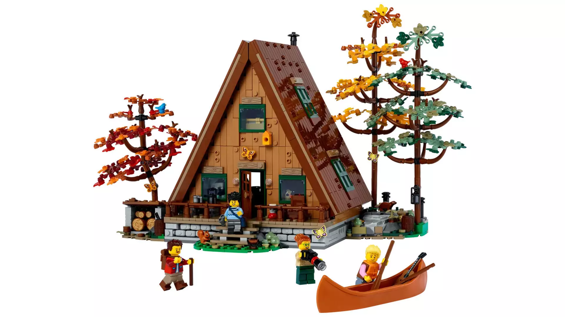 TwindBricks3D - 21338 A-Frame Cabin 3D print model