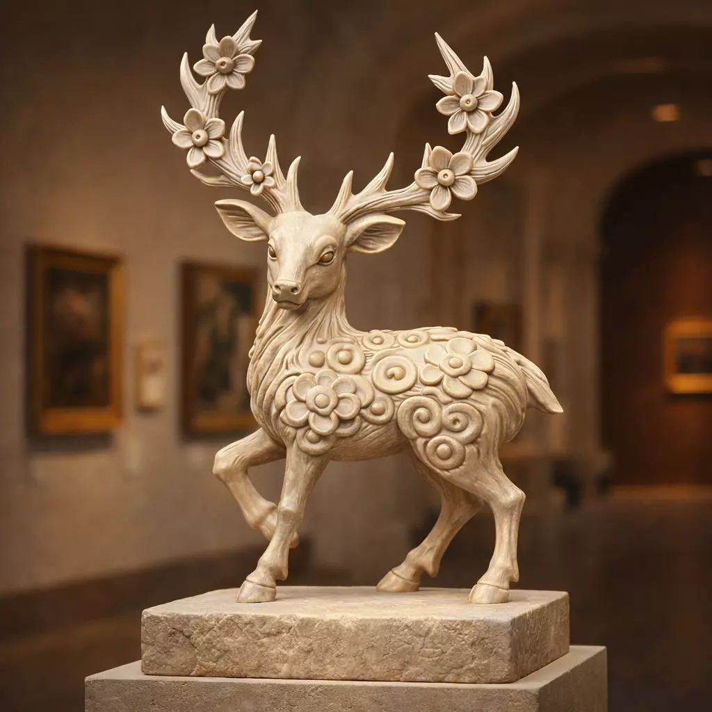 Bloomhart Stag 3D print model