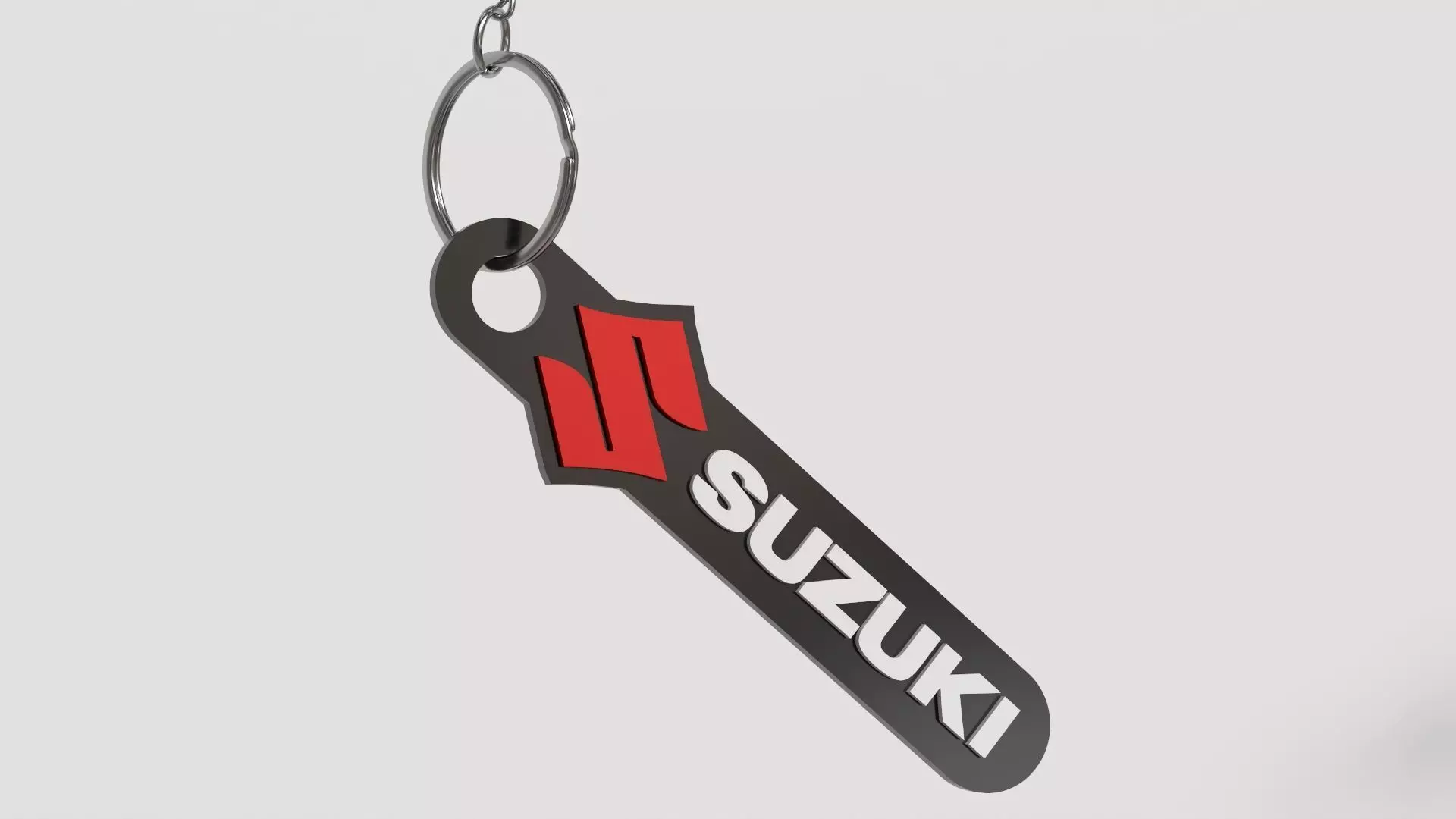 Suzuki keychain 01 3D print model