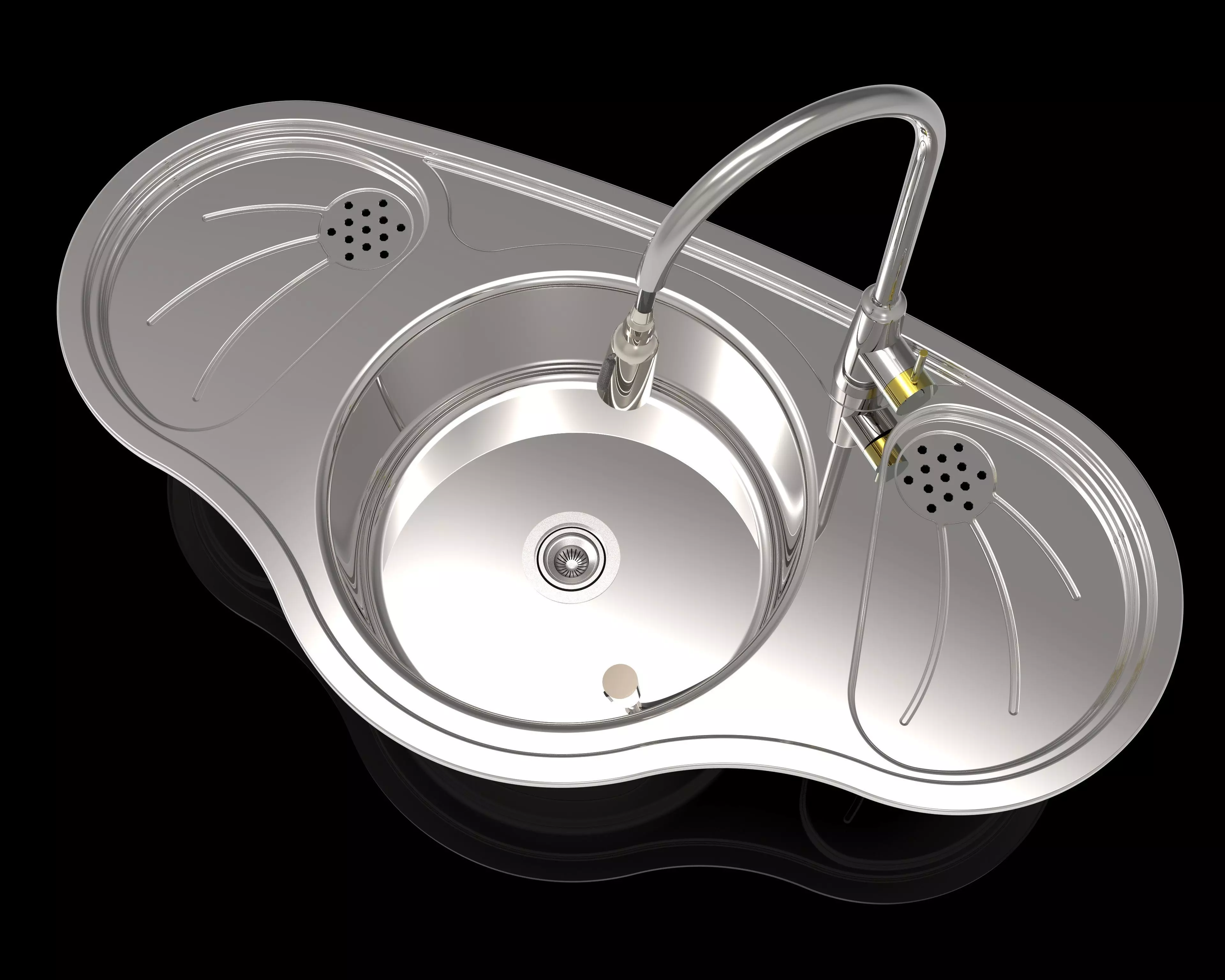 kitchen sink 3D model