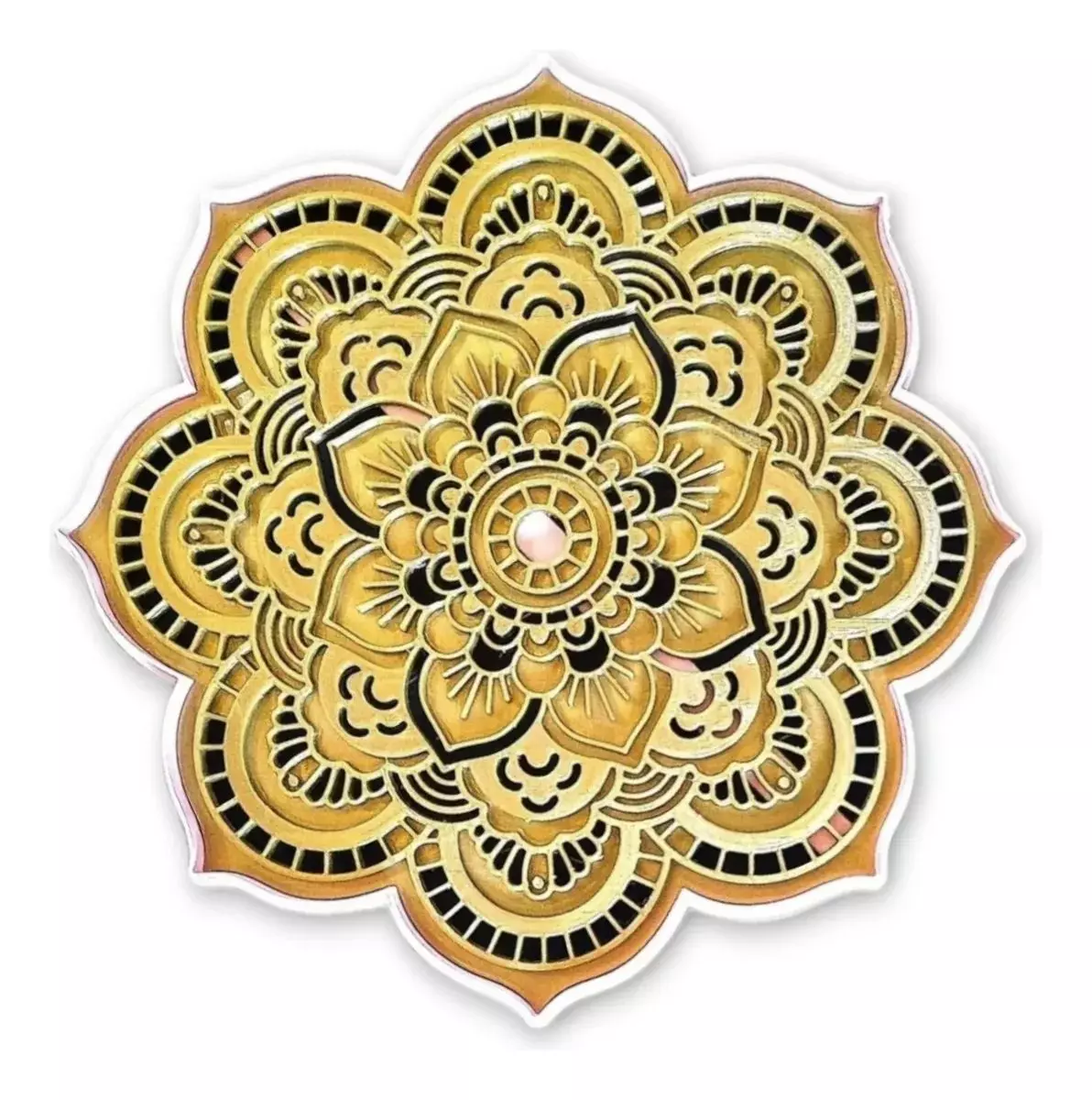 Mandala Cookie Cutter Model1 3D print model