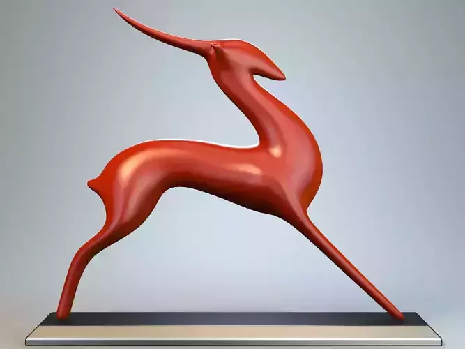 Antelope Sculpture P