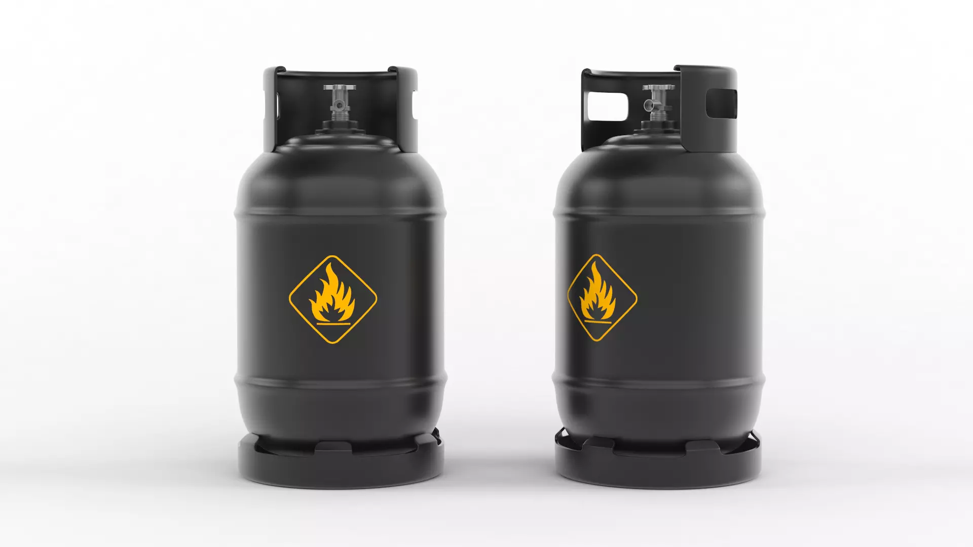 Gas Cylinder 3D model
