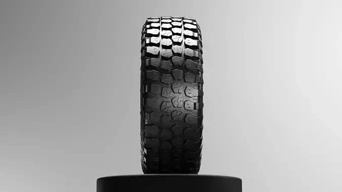 Ironman All Country MT Offroad Truck Tire 3D model 5