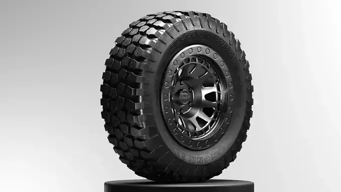 Ironman All Country MT Offroad Truck Tire 3D model 2