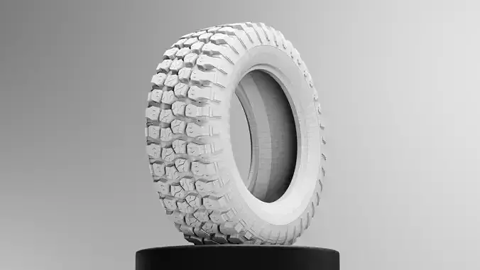 Ironman All Country MT Offroad Truck Tire 3D model 6