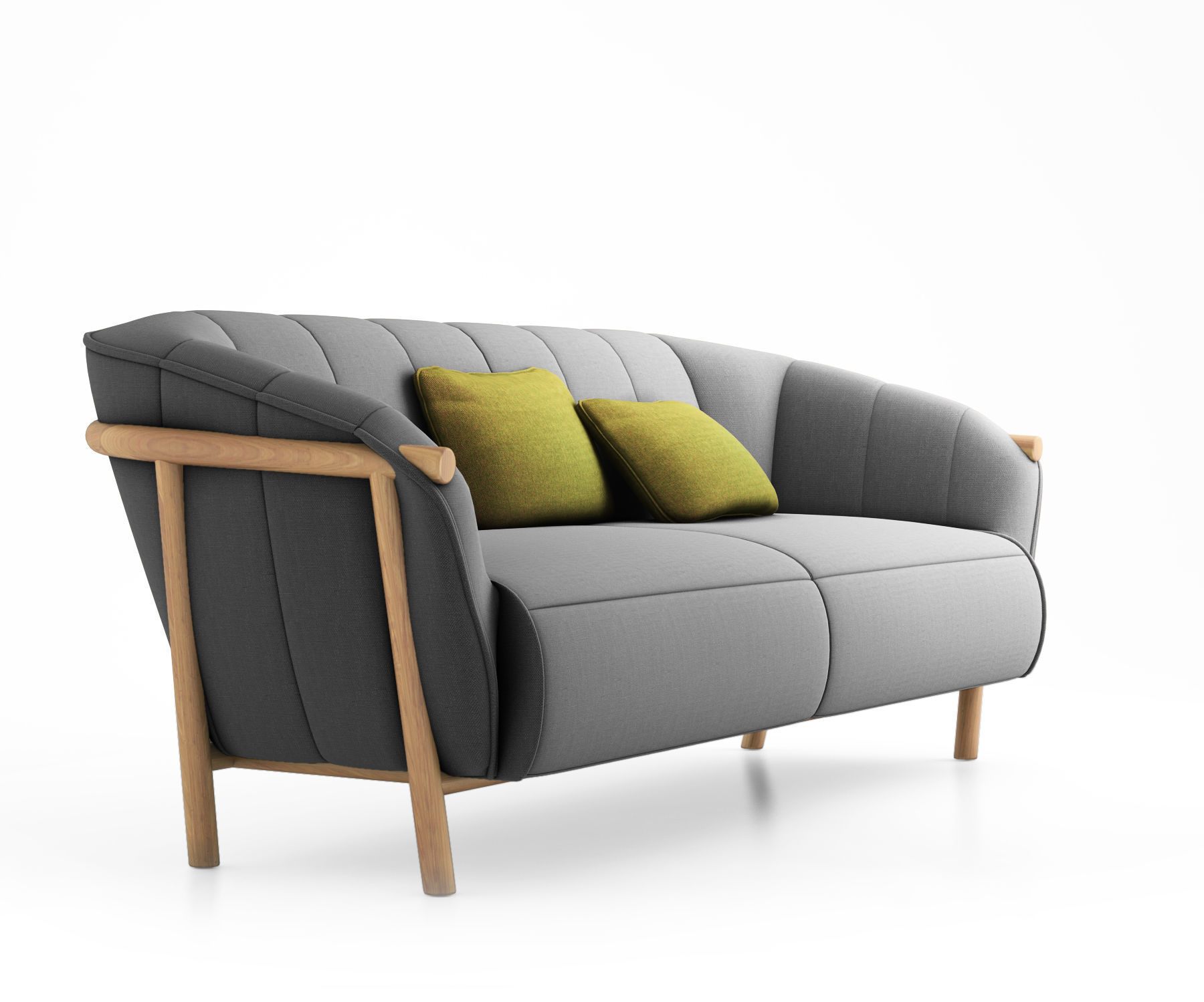 Yas sofa by Bosc 3D model_1