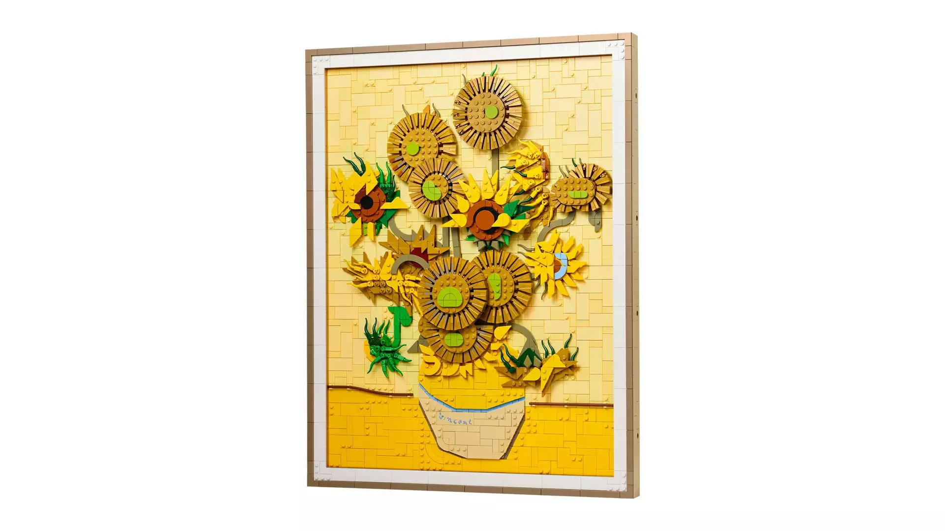 TwindBricks3D - 31215 Vincent van Gogh - Sunflowers 3D print model