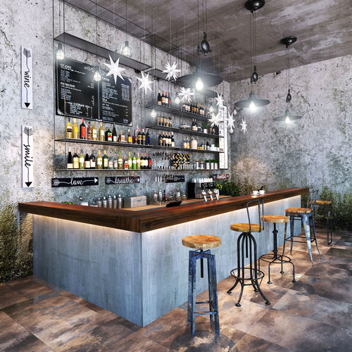 BAR Loft 3D model