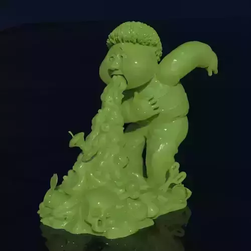 GARBAGE PAIL KIDS - VOMIT GUY 3D print model