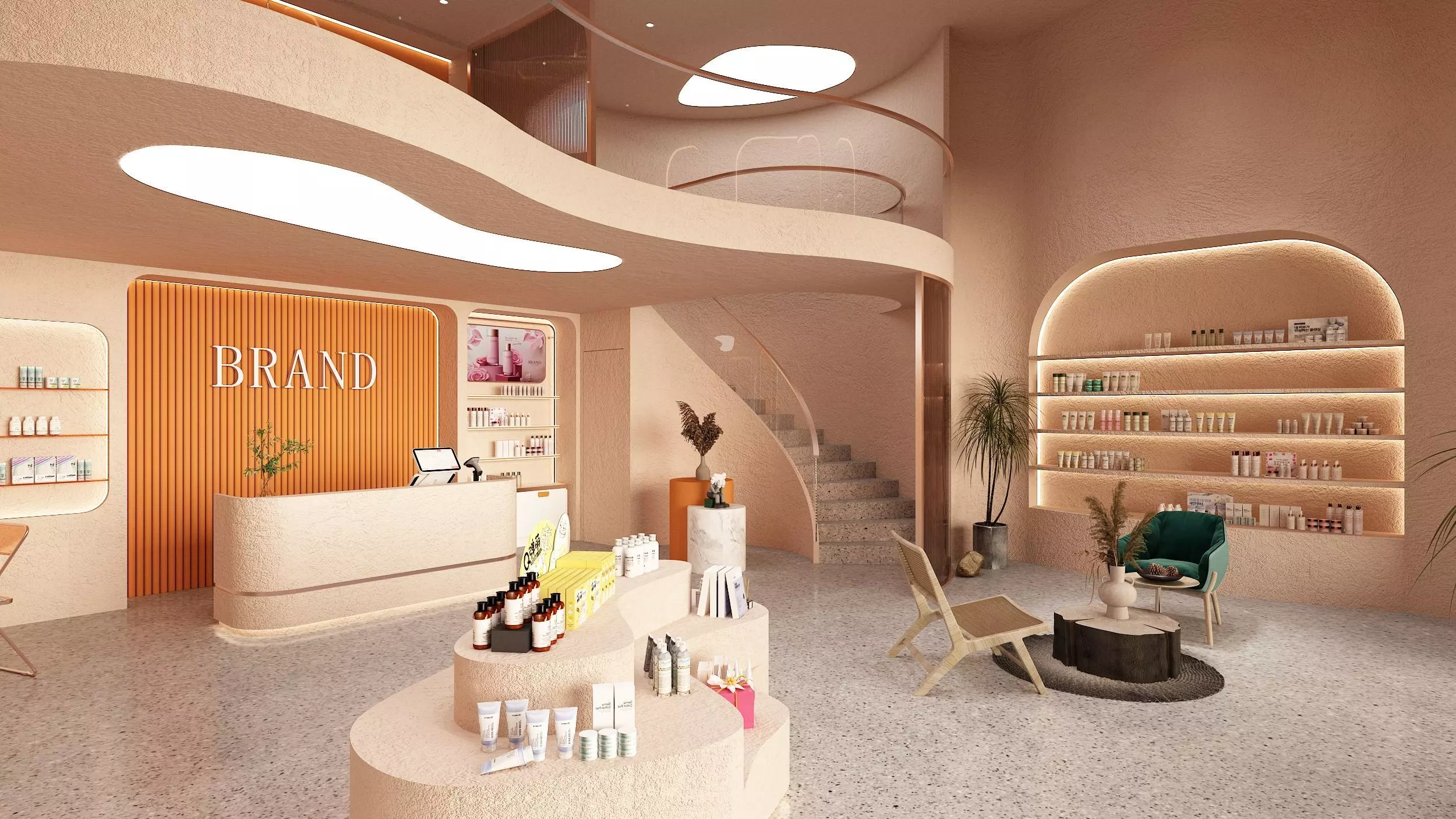 Cosmetic store - Beauty salon 3D model