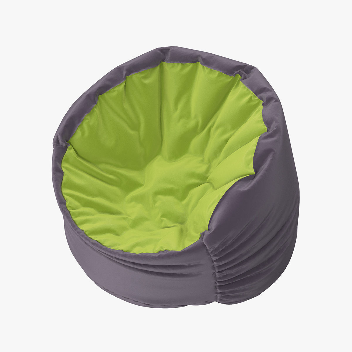 Pouf Bowly 3D model_4